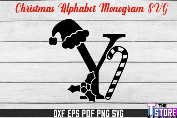 Download Christmas Alphabet Monogram SVG Design - Alphabet monogram svg Collection