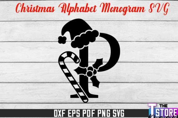 Download Christmas Alphabet Monogram SVG Design - Alphabet monogram svg Collection