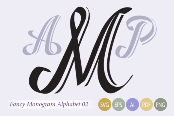 Download Calligraphy Alphabet Monogram Svg - 02 - Alphabet monogram svg Collection